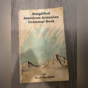 Vintage Simplified American Armenian Grammar Book by Hrair Simonian